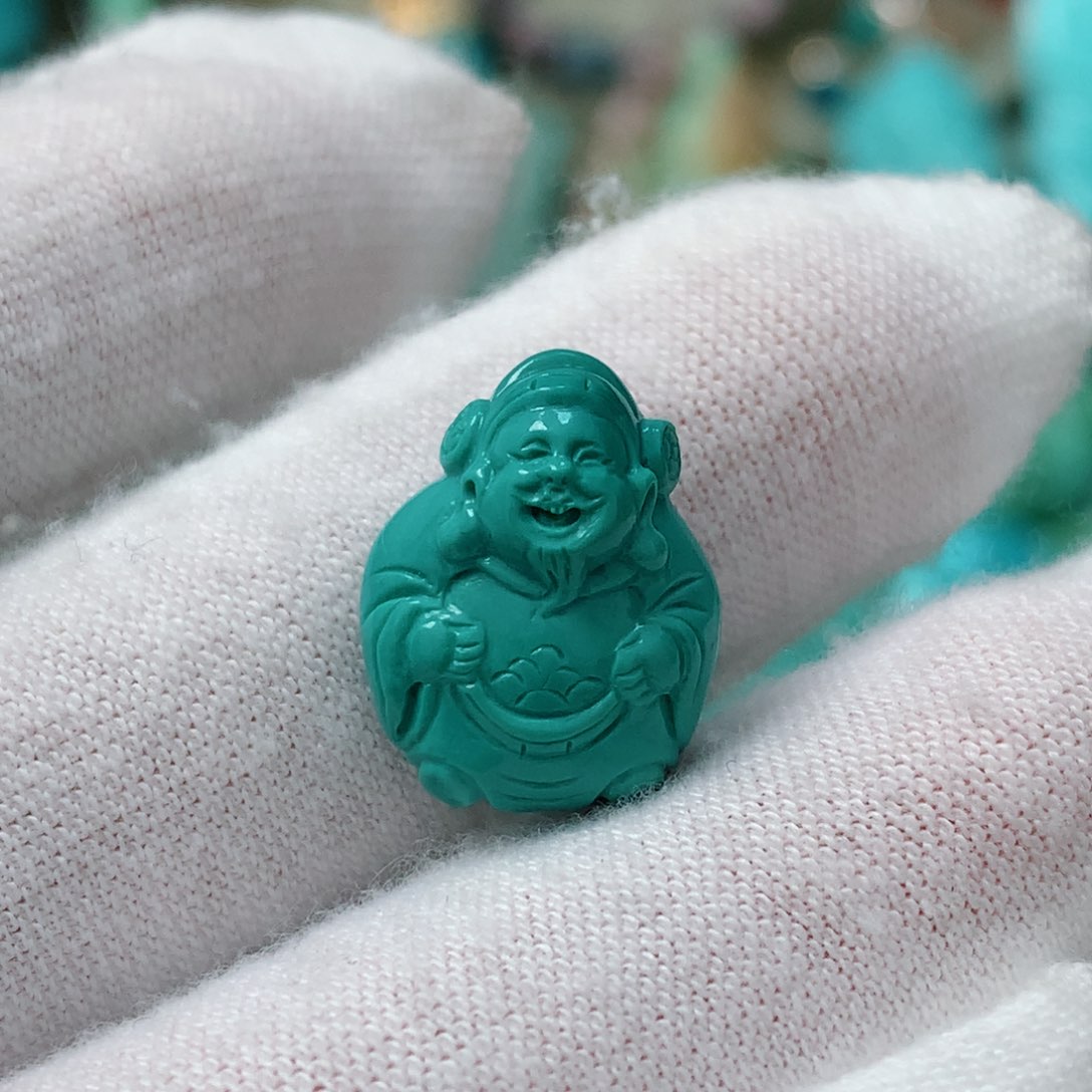 绿松石珠宝奇石未镶嵌