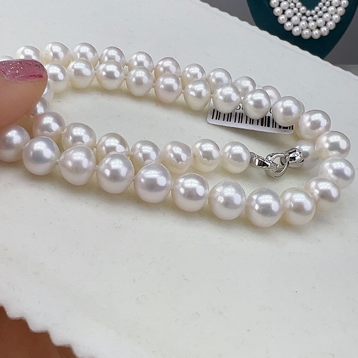 淡水珍珠颈饰未镶嵌➕8.9极光