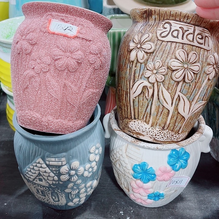 多肉陶瓷花盆满10元包邮