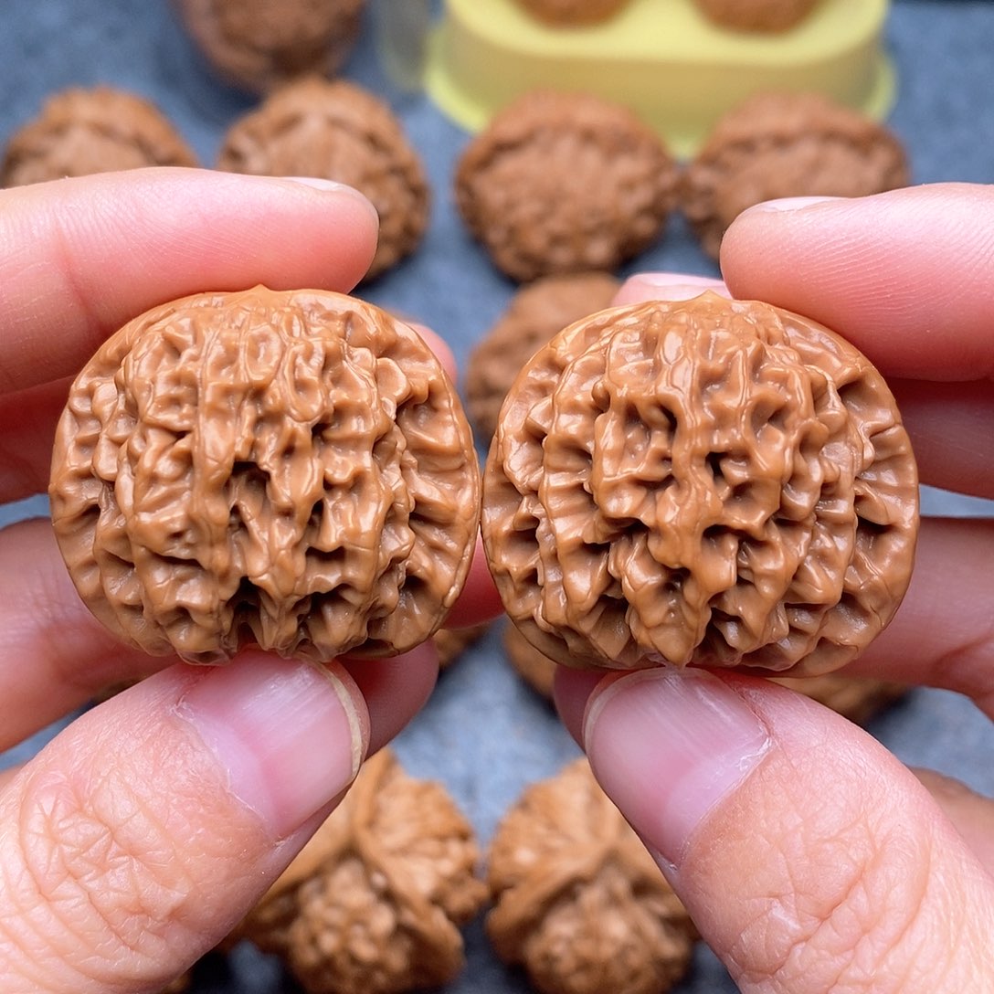 文玩核桃把件秦闷35尺