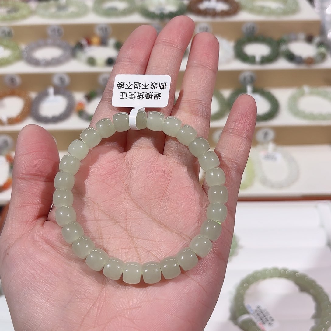 和田玉手链未镶嵌a