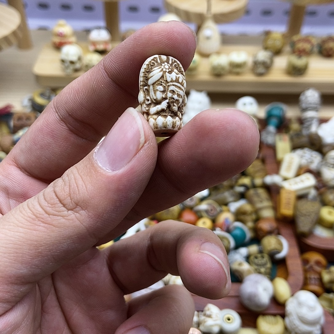 杠****鹿骨其他配饰搭配