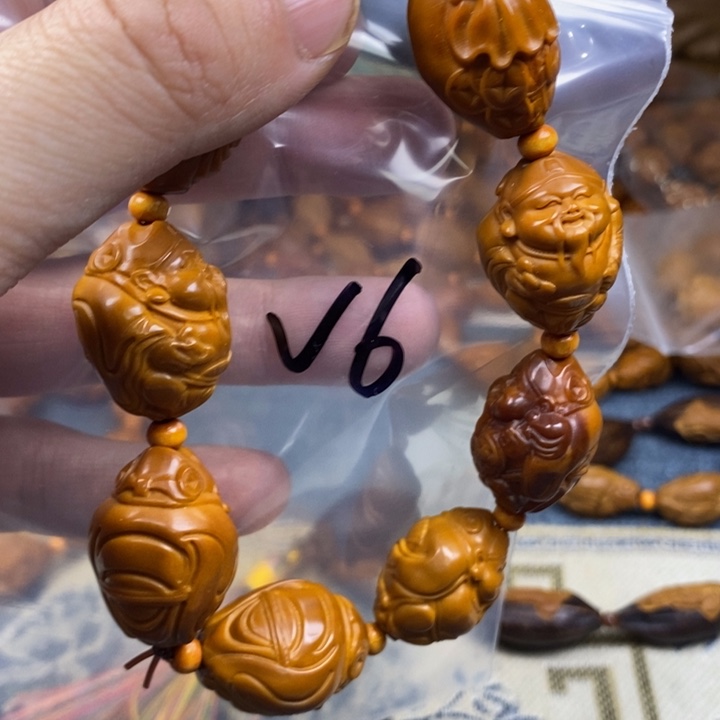 橄榄核手串/手链橄榄核雕工艺手串