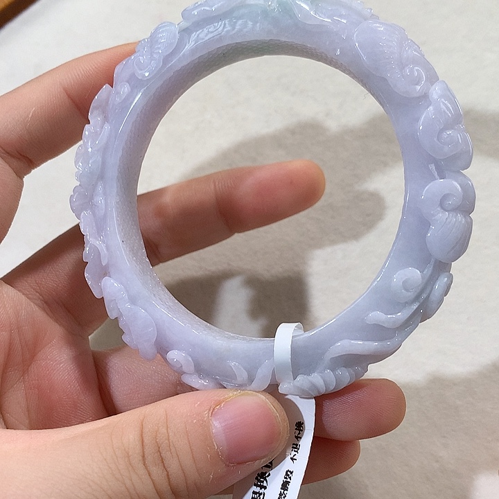 叶***风翡翠未镶嵌手镯翡翠手镯