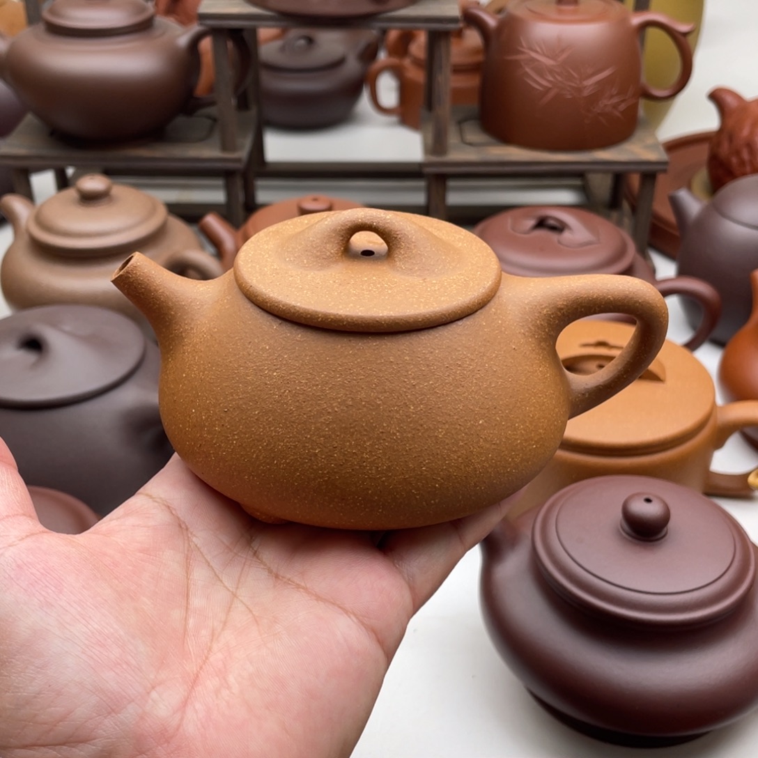 紫砂茶壶宜兴紫砂半手工200cc