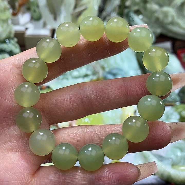 岫玉岫玉手链未镶嵌