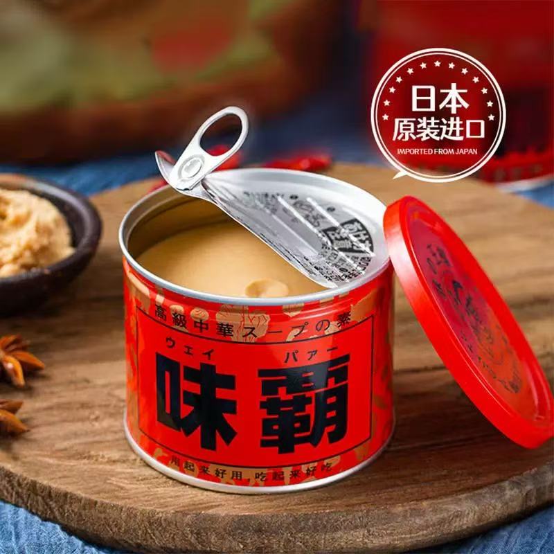 日本制新日期味霸复合调味料500g  日式浓汤宝替代鸡精各种调味品