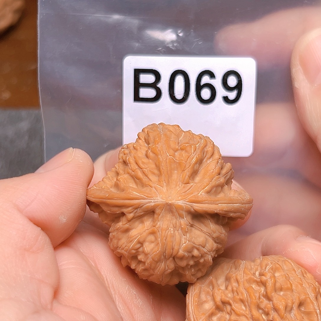 ╰***つ文玩核桃吊坠送磨盘