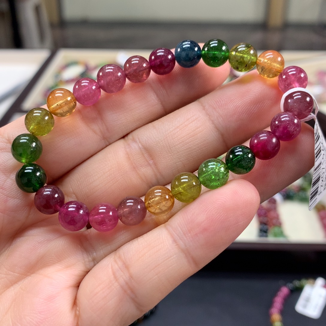 手链未镶嵌碧玺8左右