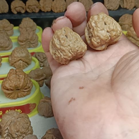 ༺***༻核桃蛤蟆头成品对