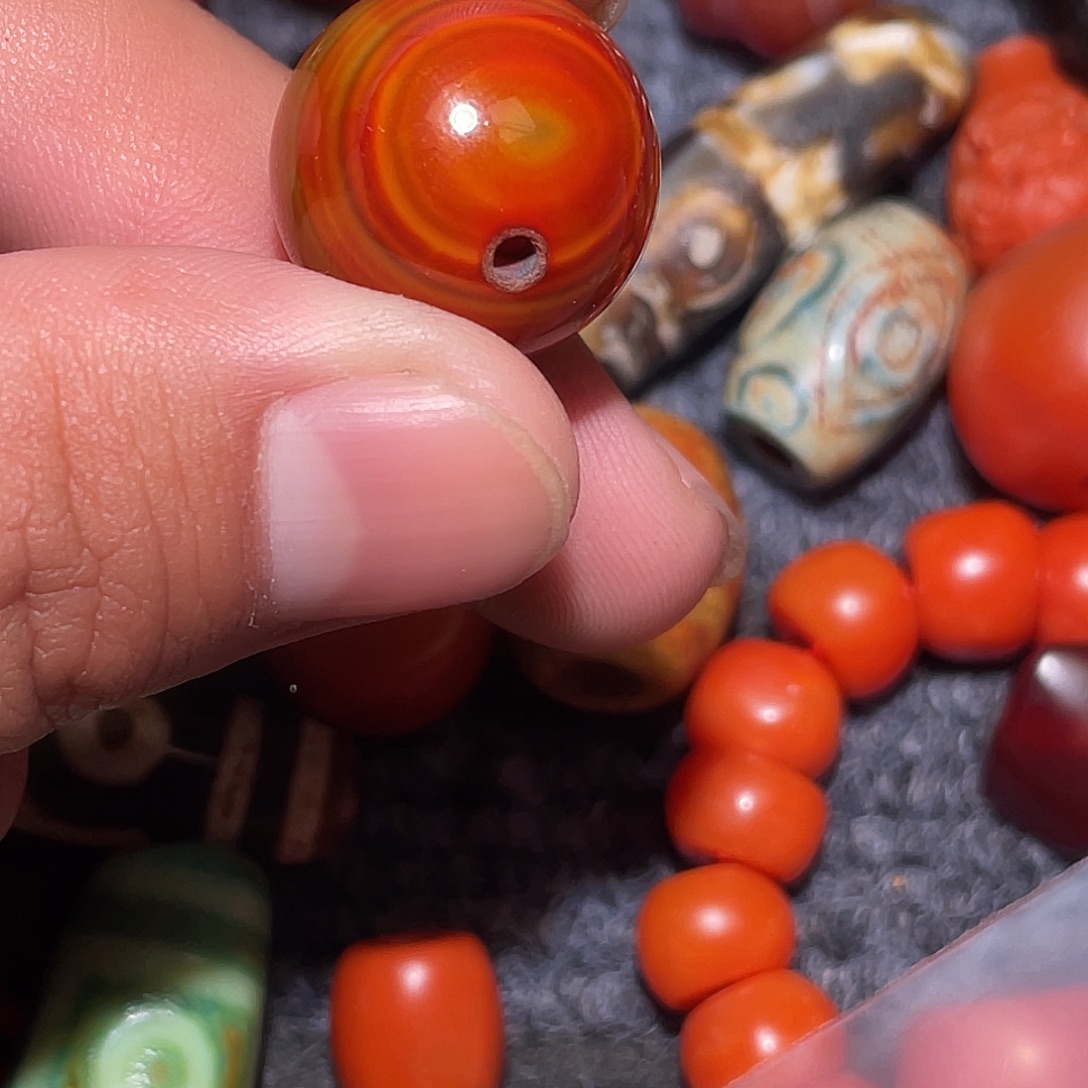 淡***然玛瑙/玉髓未镶嵌吊坠(不含链)