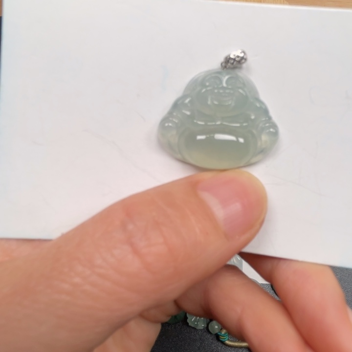 翡翠未镶嵌吊坠(不含链)翡翠