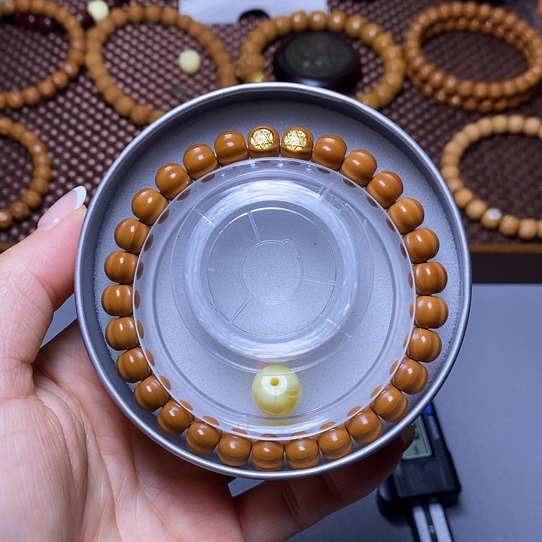 猴头核桃手串双标超小鲨鱼鳍全品