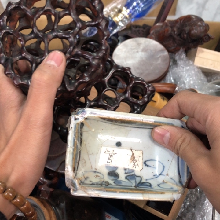 陶瓷孤品单件车里拍