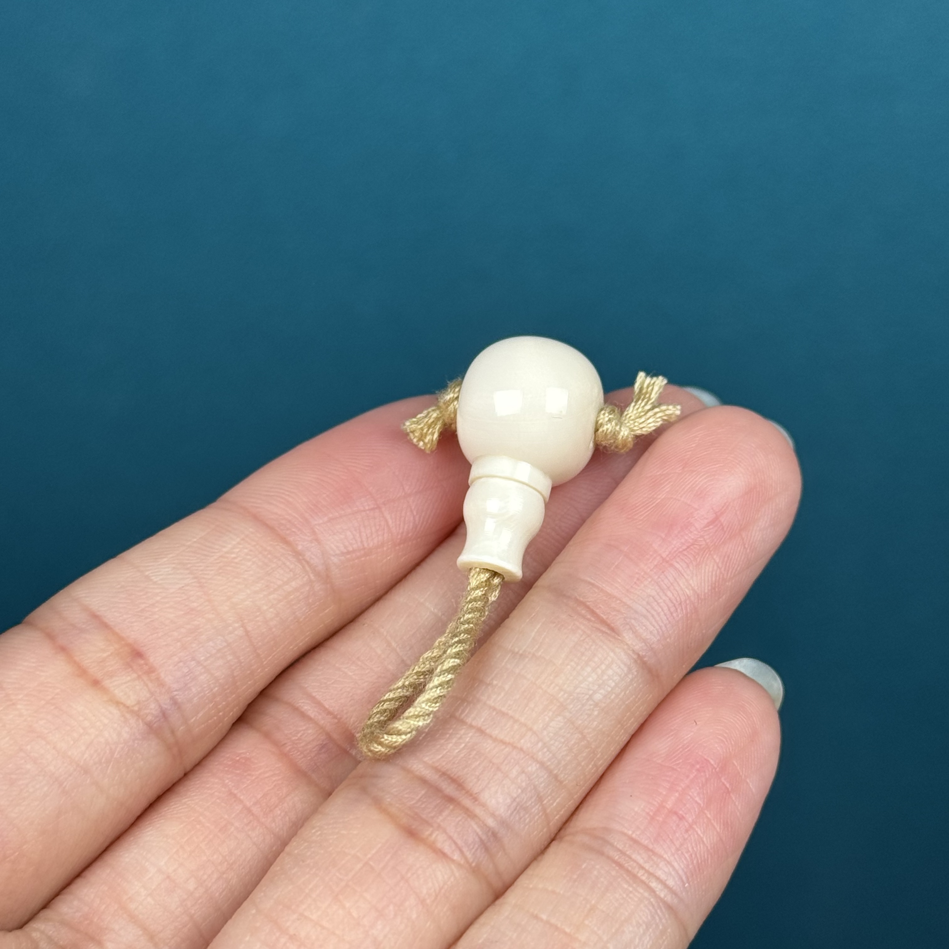 K7875天然猛犸牙 牙芯藏式分体三通10.7*20.9mm一物一图 假一罚十
