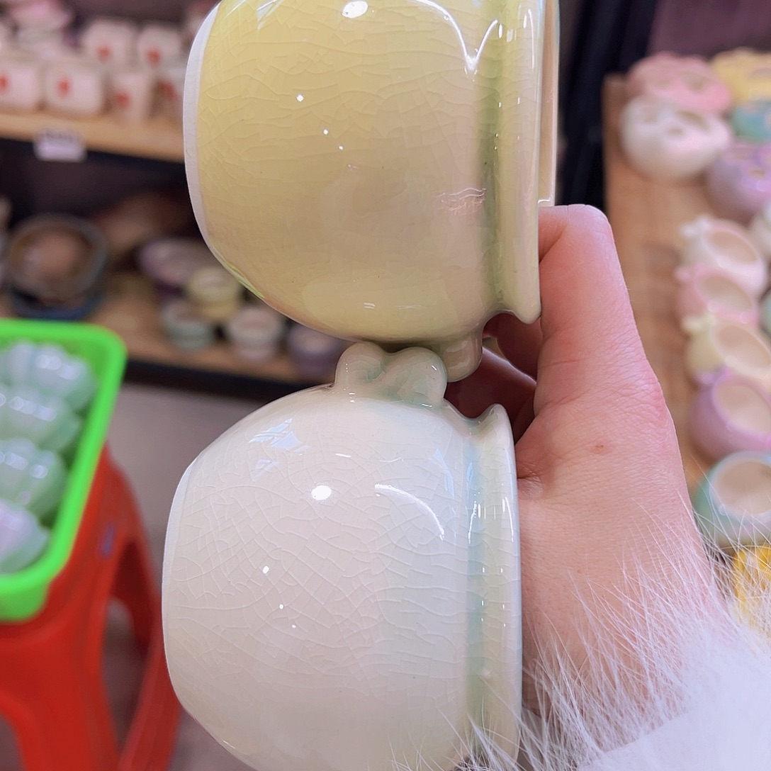 陶瓷花盆当场凑满12包邮