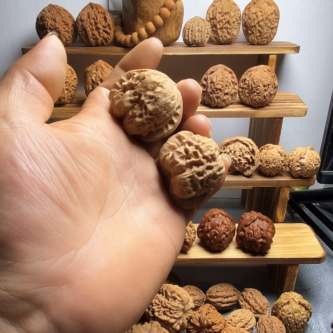 吊坠文玩核桃达摩42.37.35