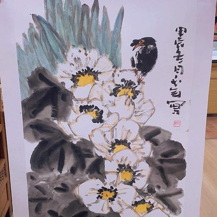 国画宋庄公选。宋庄公选