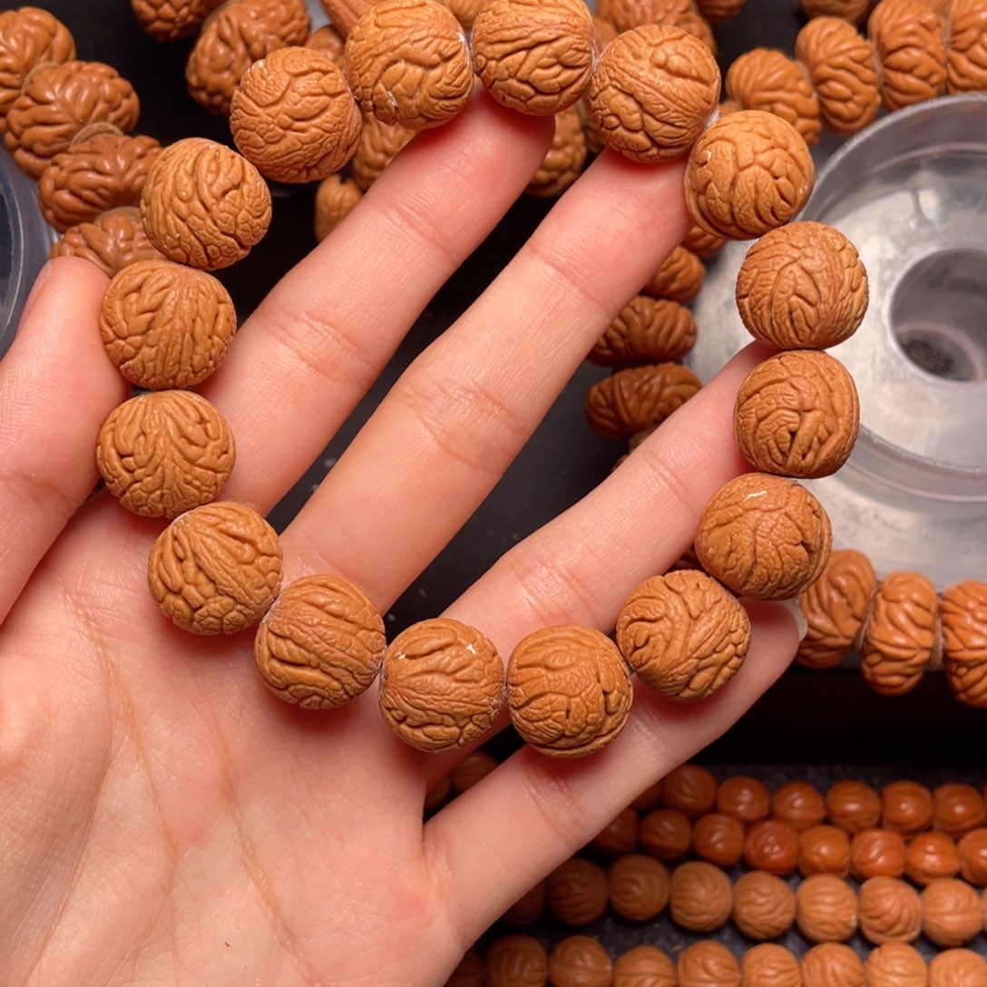 吊坠桃核秦岭核桃龙珠