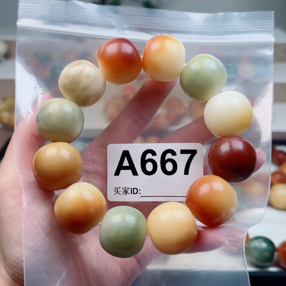 菩提根/象牙果手串22.5微瑕。