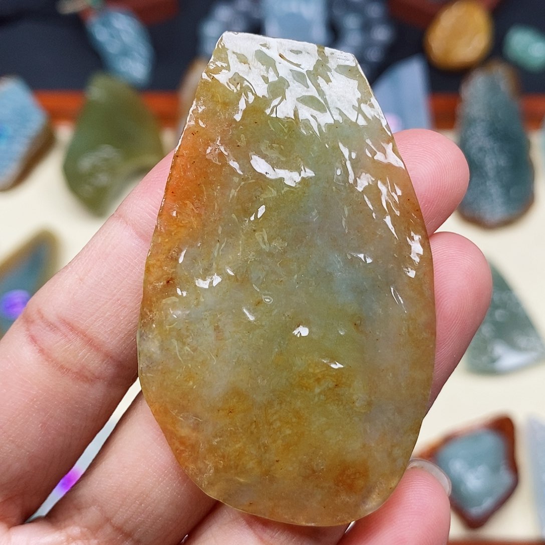 颈饰未镶嵌翡翠翡翠