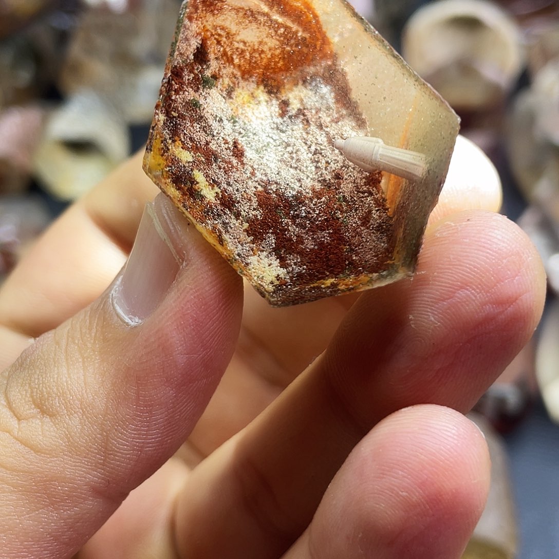 未镶嵌水晶珠宝半成品