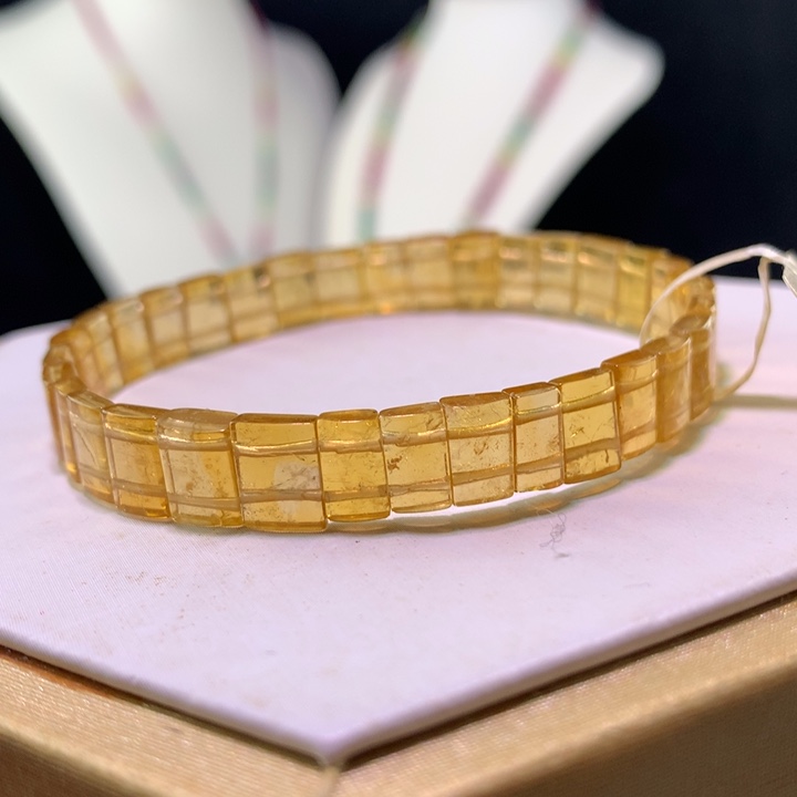 双色碧玺手链未镶嵌