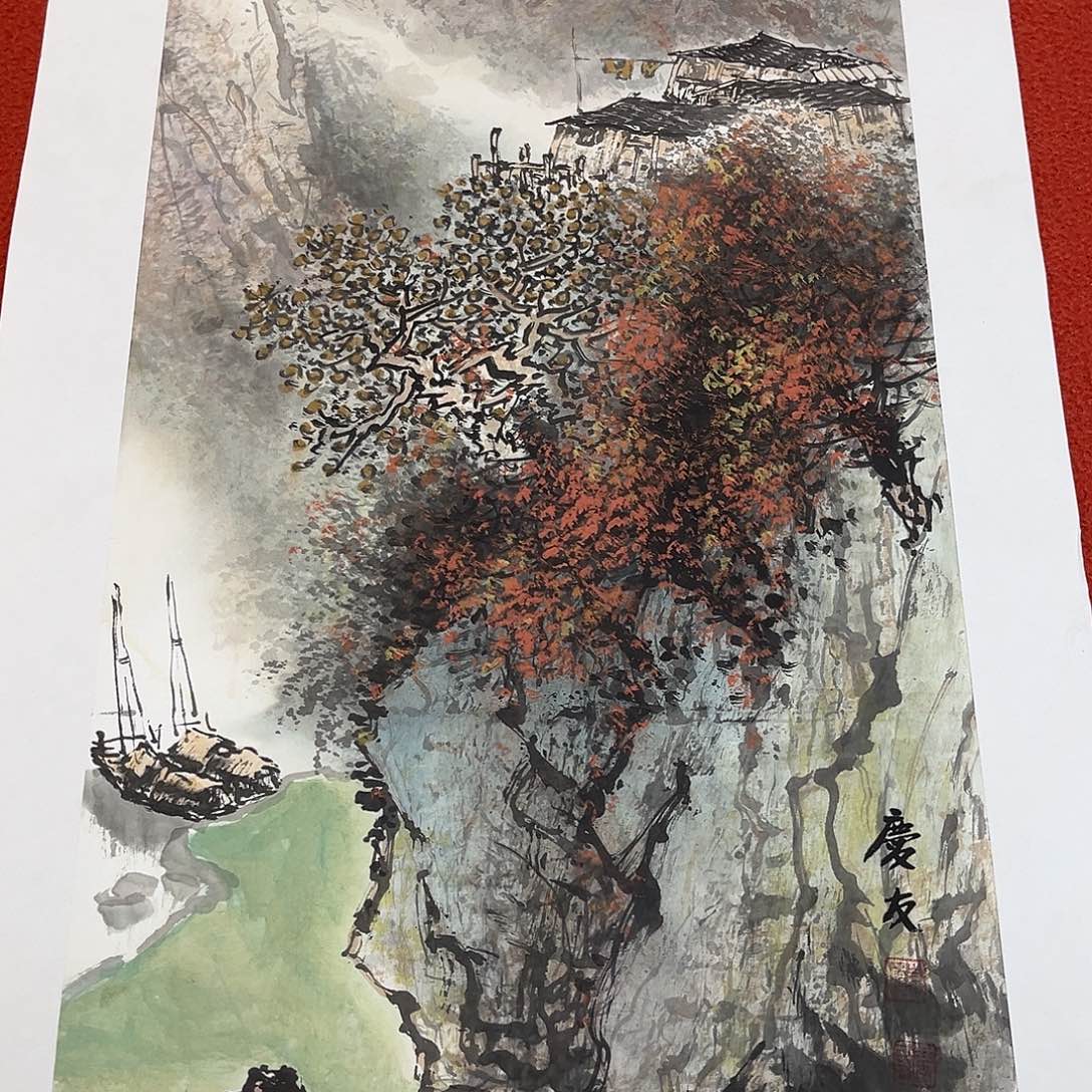 国画手绘国画作品