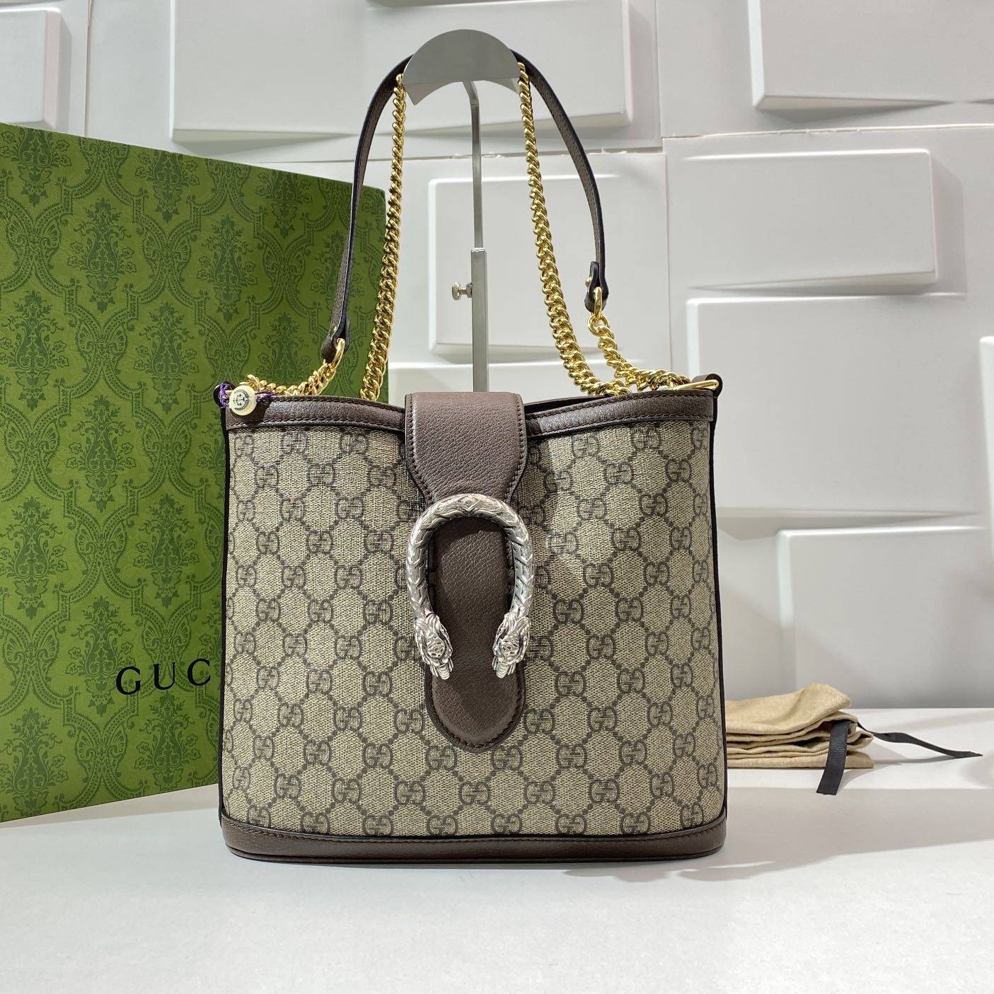 99新 GUCCI/古驰 静文专属 古驰老花桶 THLC256