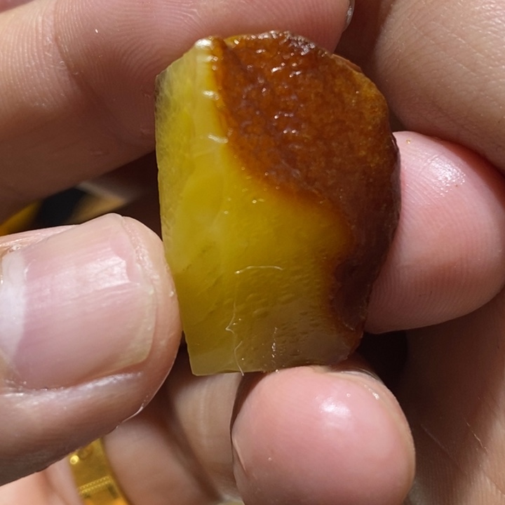 定制琥珀蜜蜡原石4.95