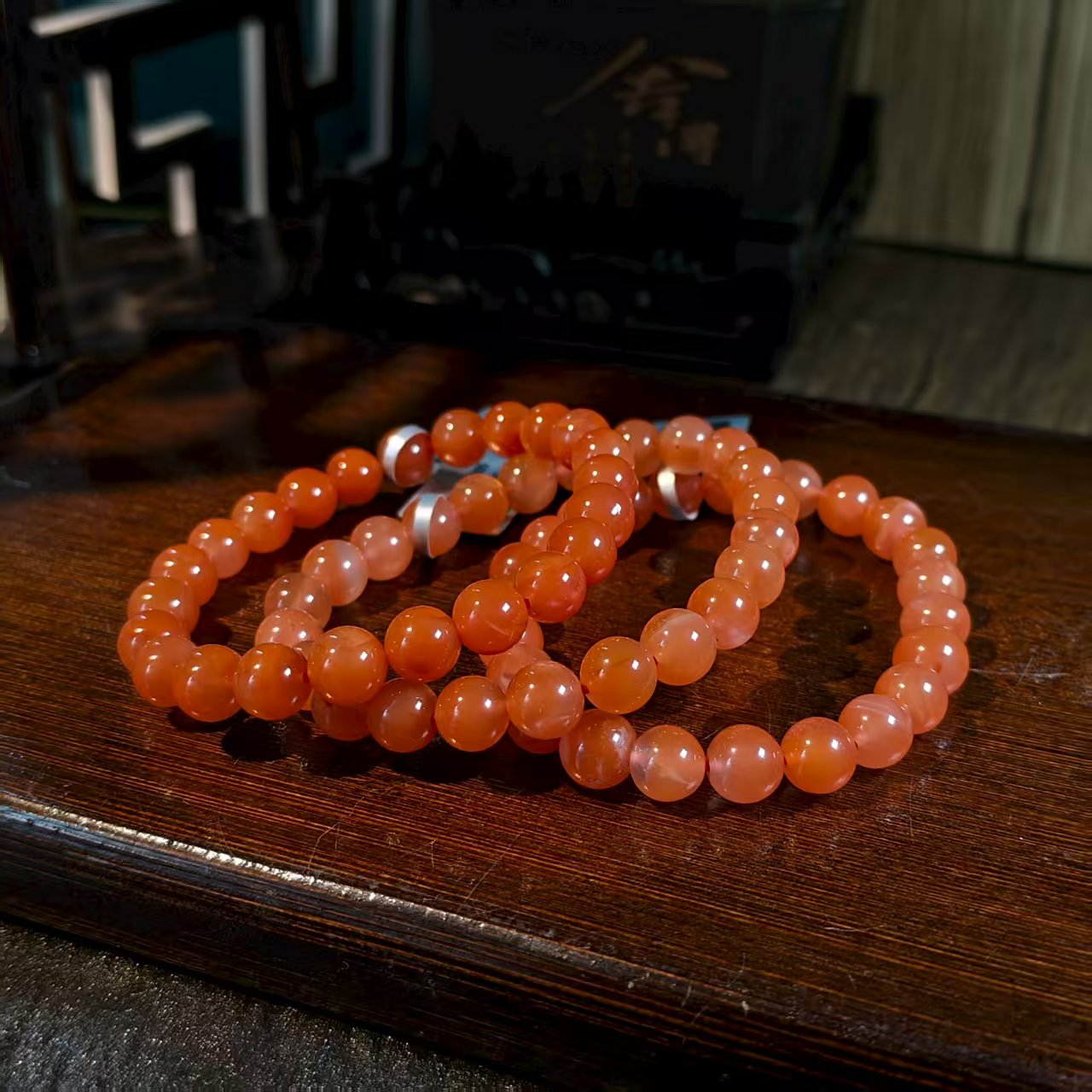 【小院甄选】南红单圈约8mm 多样性发一件 GD1466