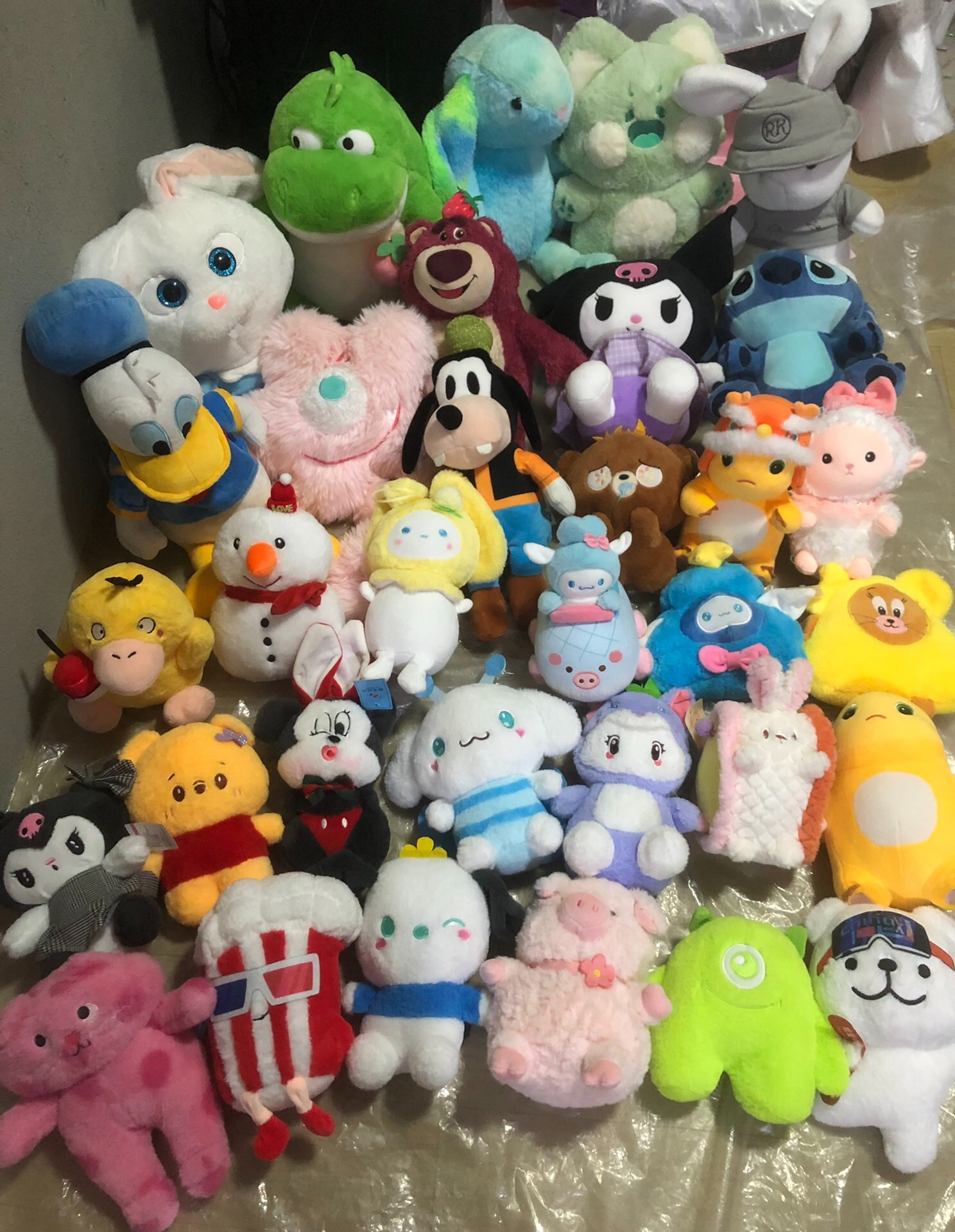 宠物陪伴大毛绒玩具4个