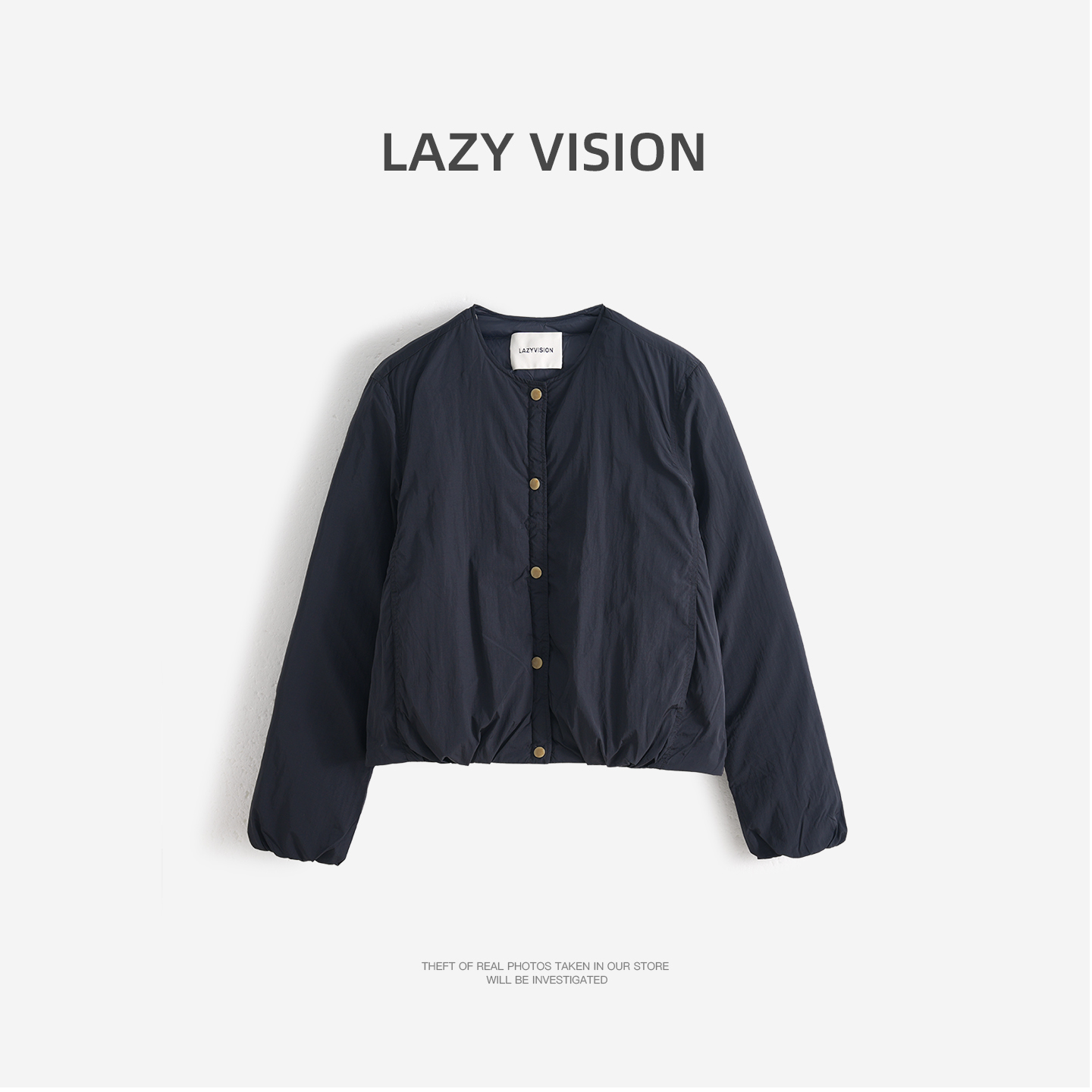 LAZYVISION+90白鹅绒短款女士羽绒服ZMD-31764小小