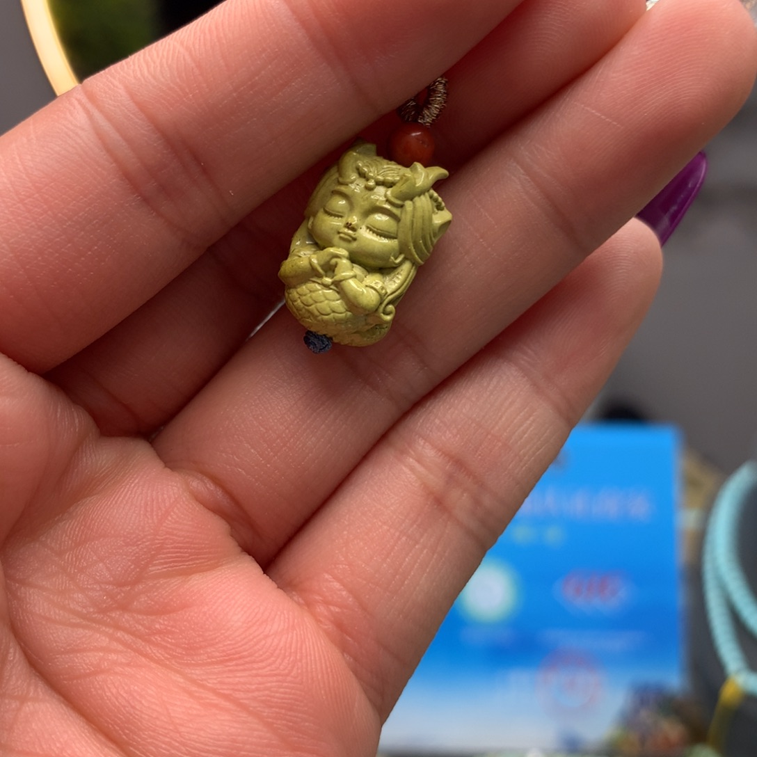 绿松石挂件未镶嵌