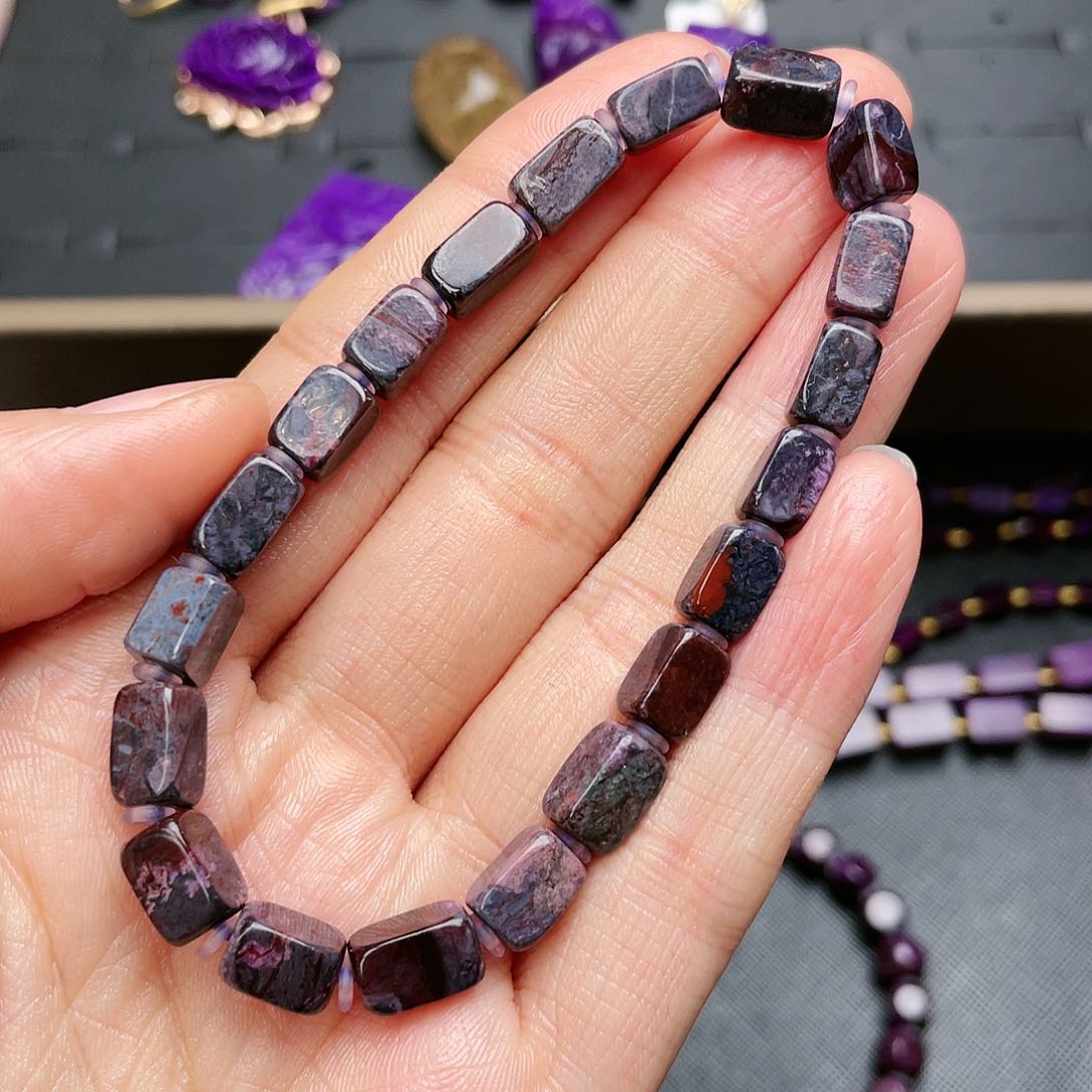 苏纪石（舒俱来）手链未镶嵌