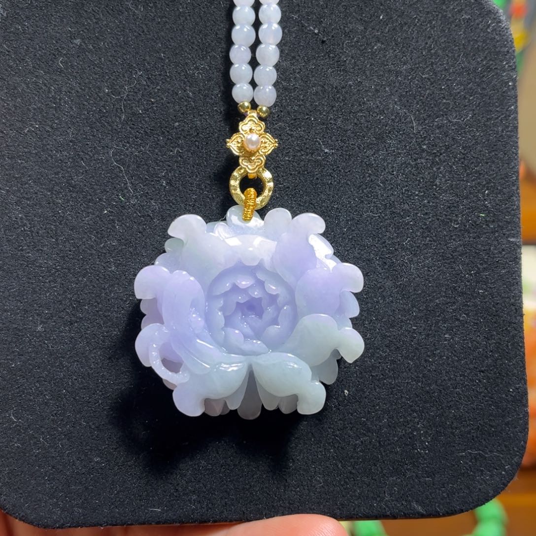 翡翠未镶嵌颈饰天然翡翠