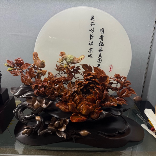 家居摆件 雕刻 创意玄关摆设室内
