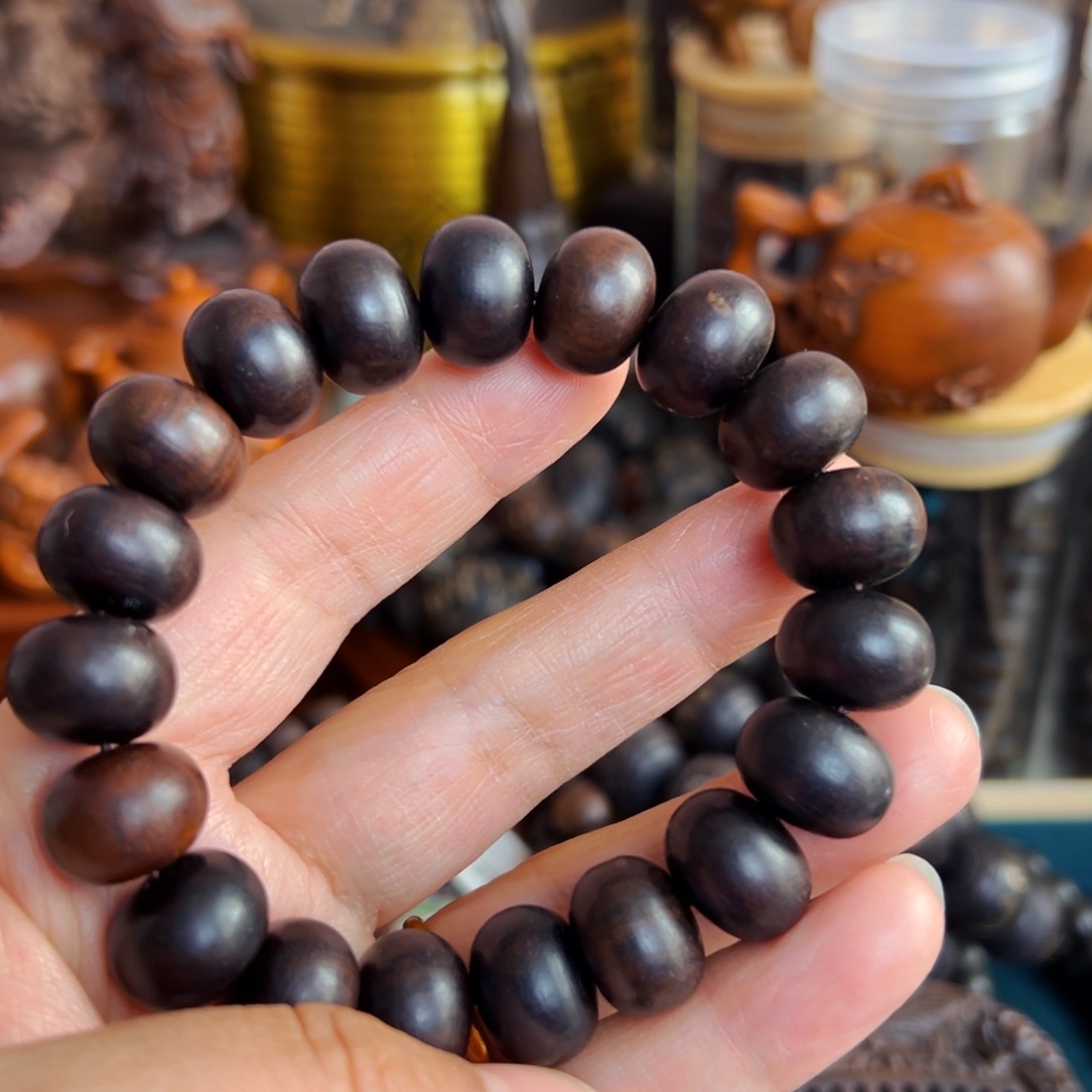 阴沉木年货节福利活动文玩手串摆件把件