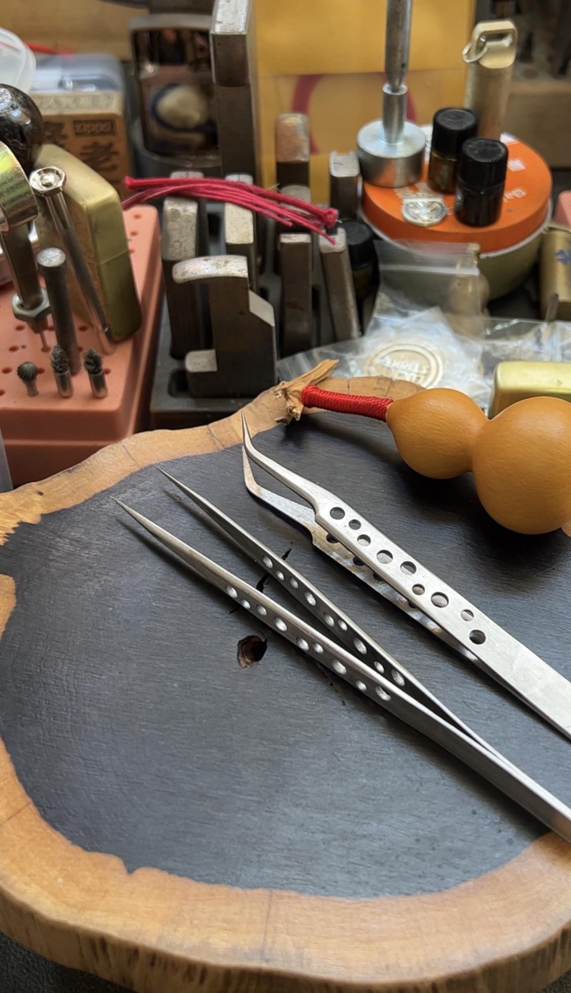 修理打火机镊子 高品质 跟我同款 夹头手工打磨 嘎嘎好用