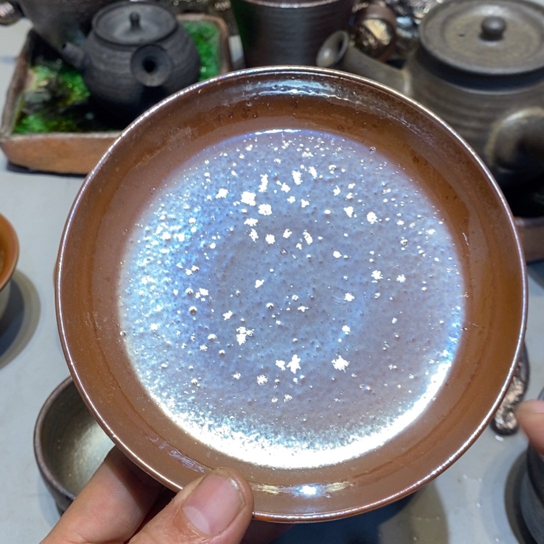 柴烧茶具陶瓷杯子