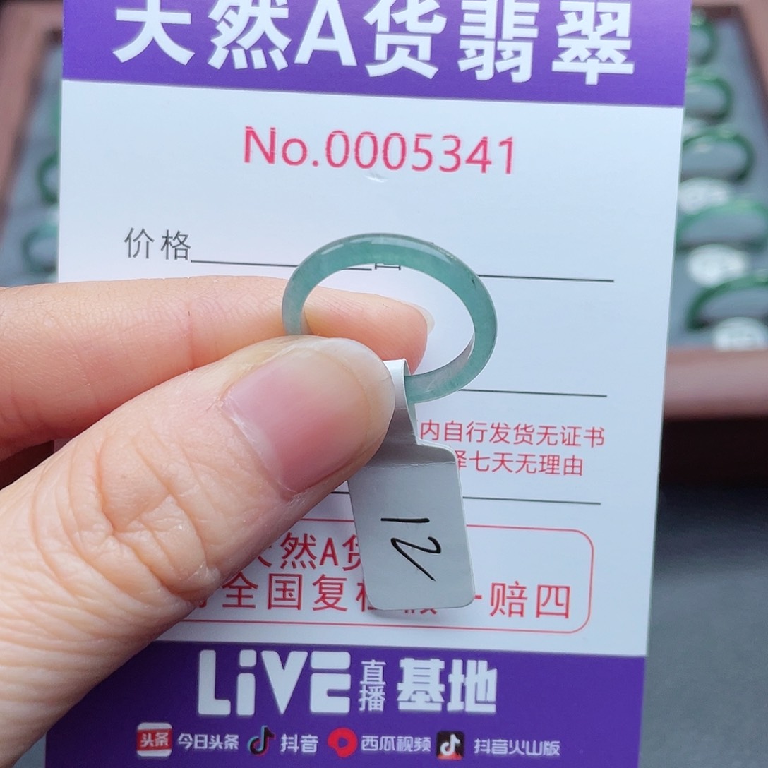 【闪购商品】翡翠戒指未镶嵌天然