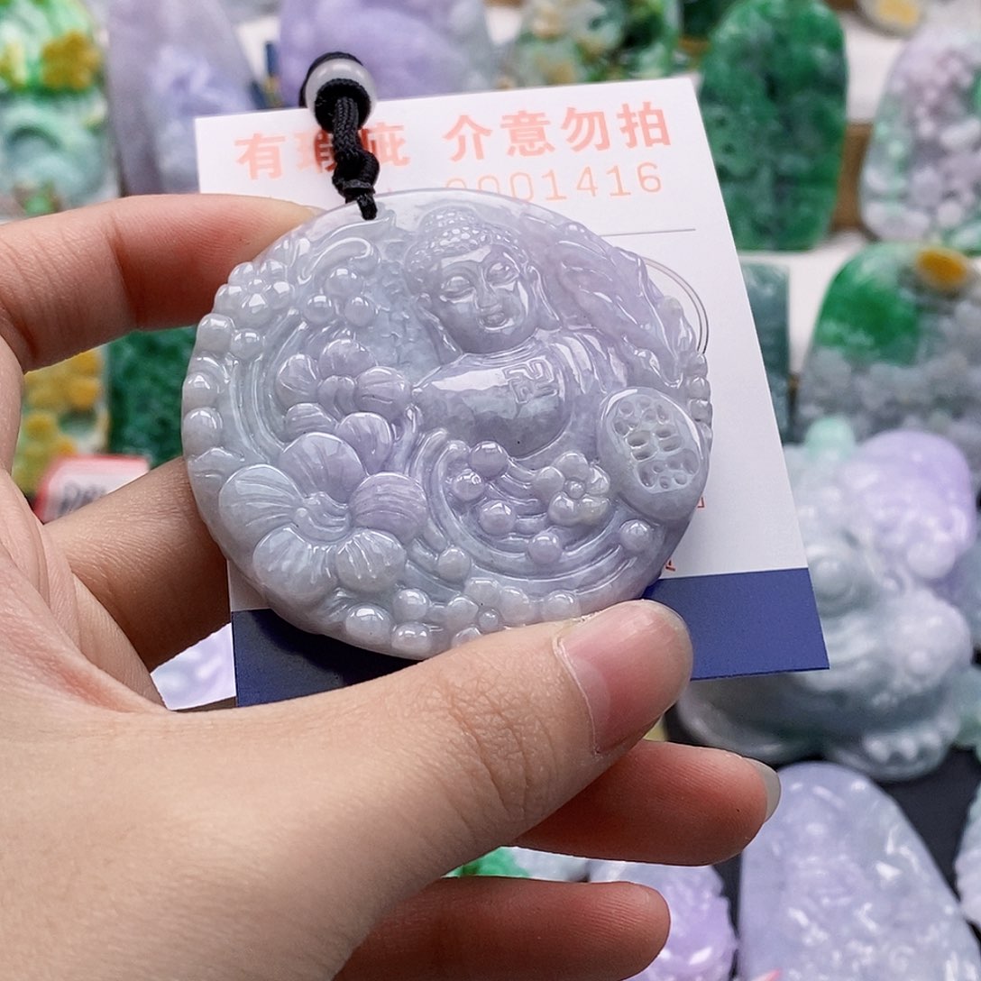 吊坠(不含链)未镶嵌翡翠