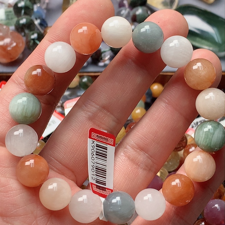 水晶手串未镶嵌天然