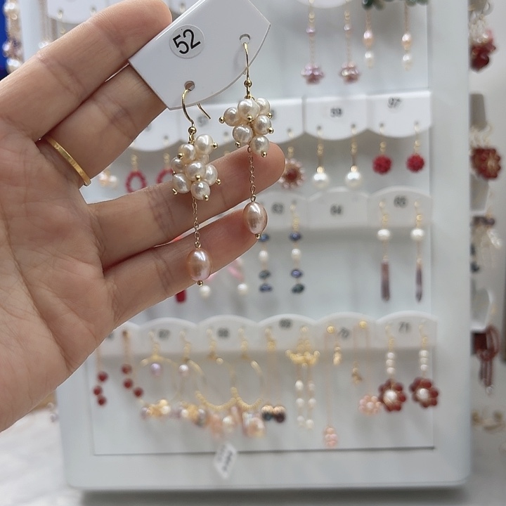 淡水珍珠发饰未镶嵌