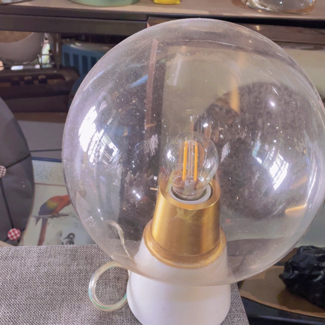 陶瓷花瓶，仿真绿植。