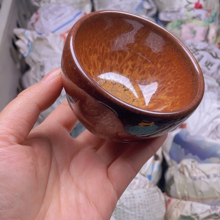 茶盏建窑建盏主人杯