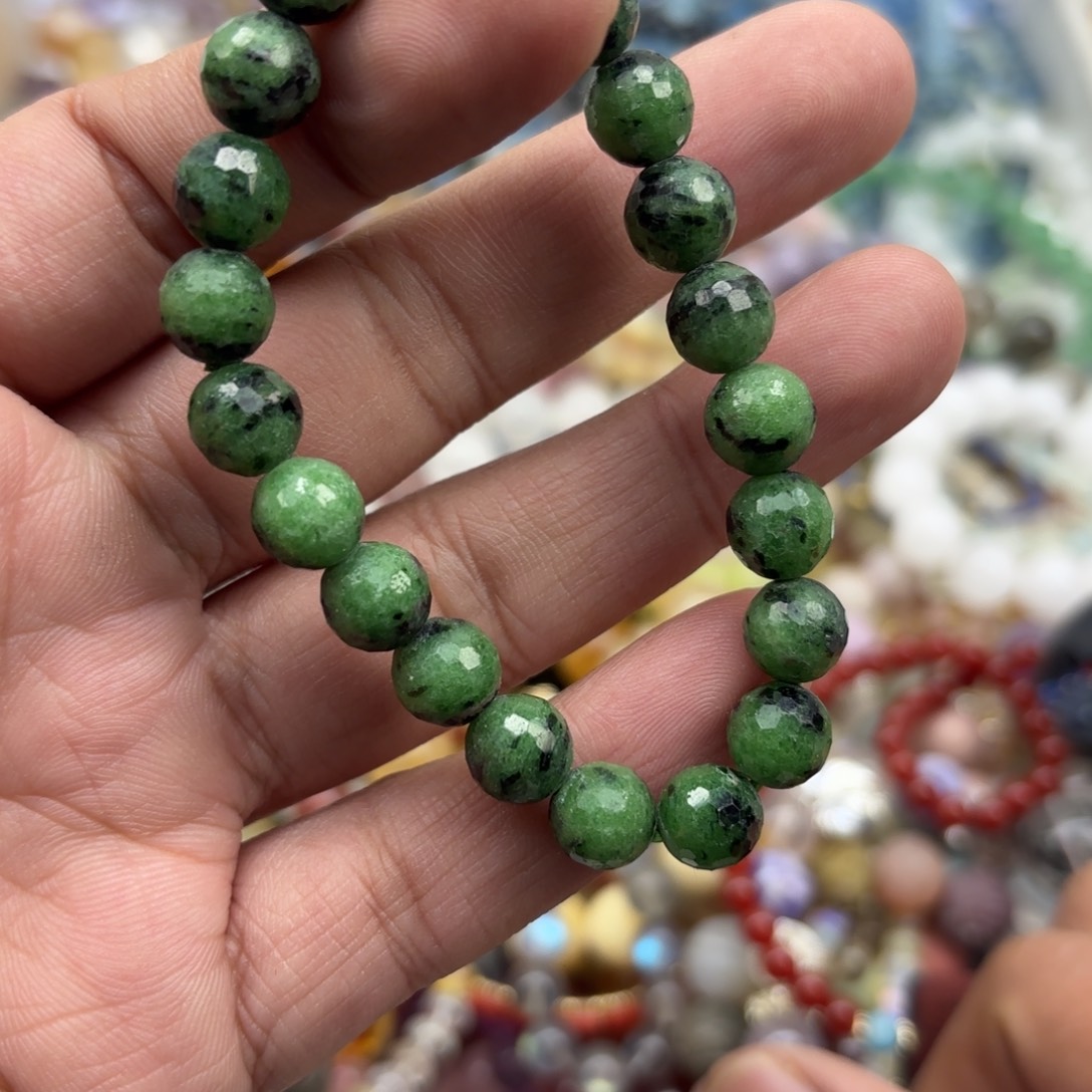 水晶手链银S925镶嵌