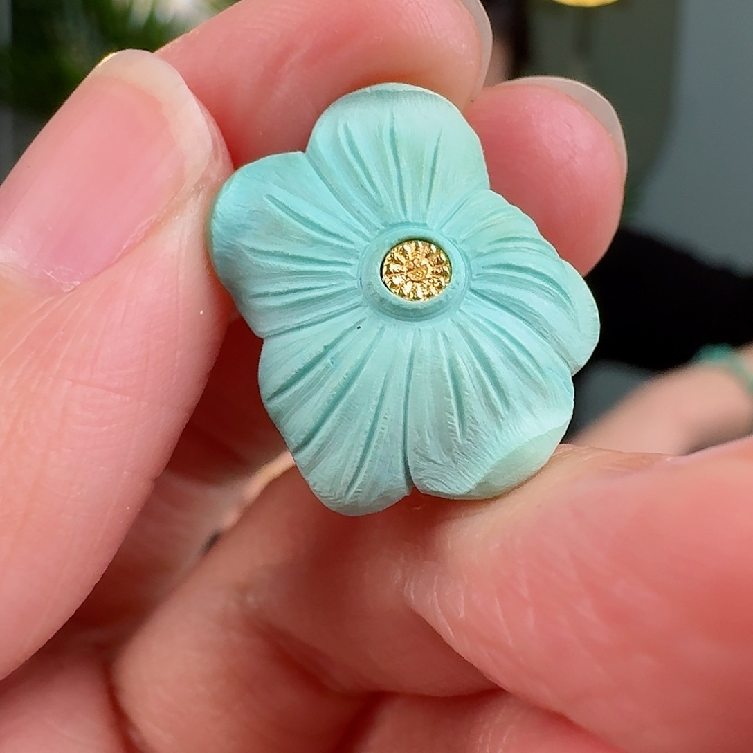 绿松石珠宝奇石未镶嵌