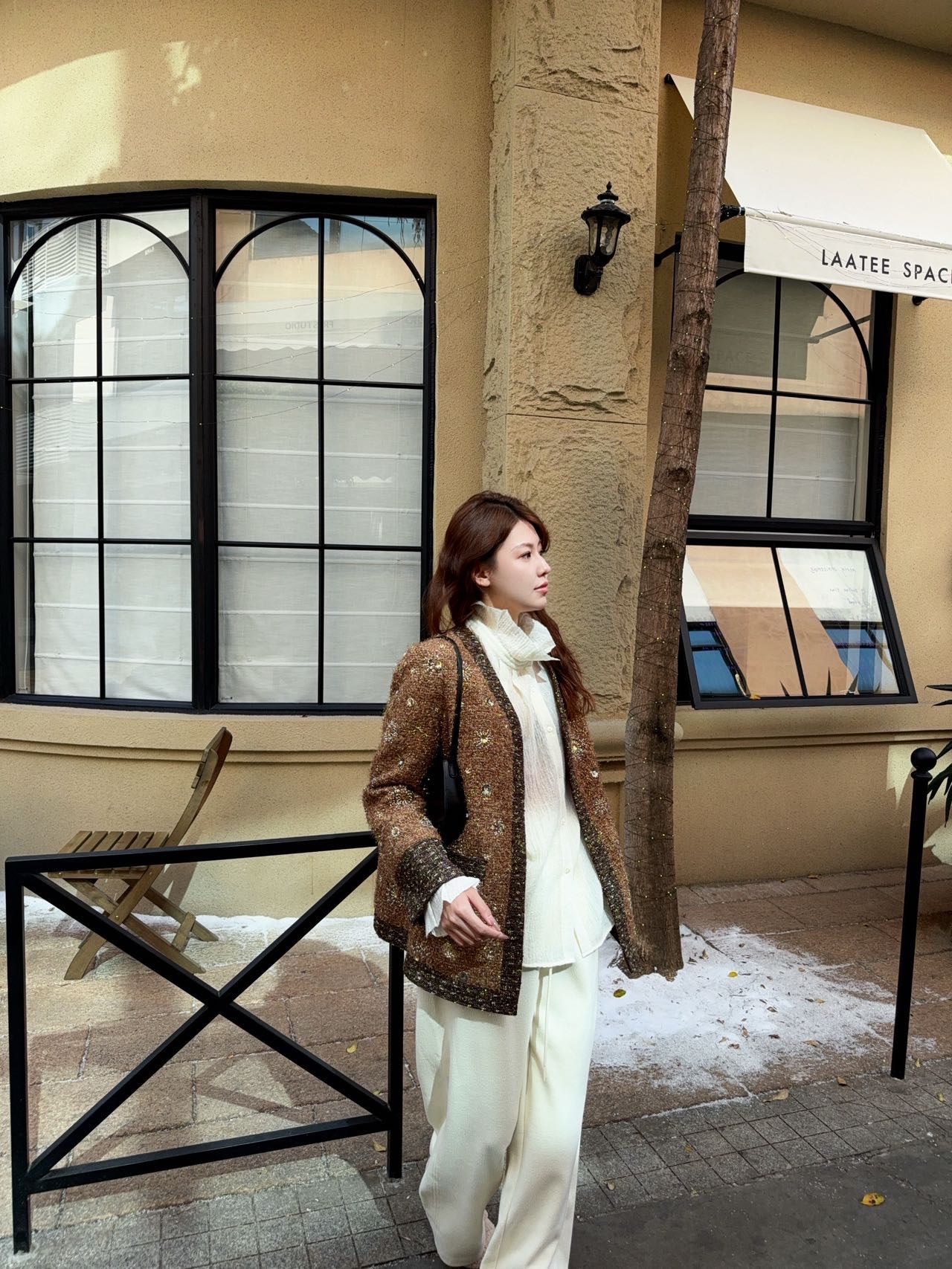 新款重工刺绣香风外套