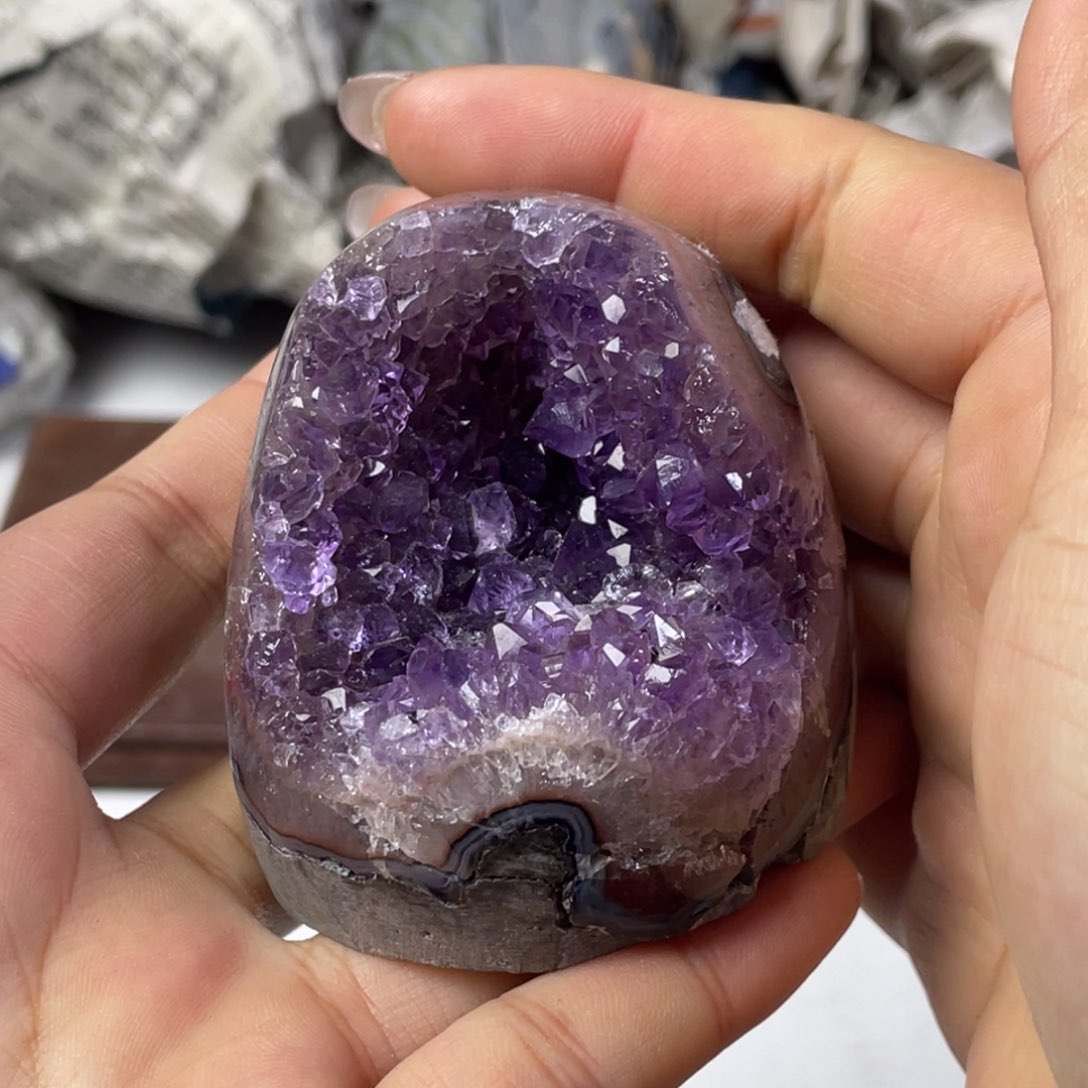 紫晶大型摆件（非配饰）未镶嵌